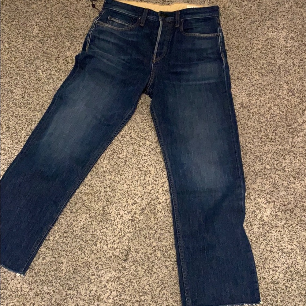 Blue boyfriend jeans